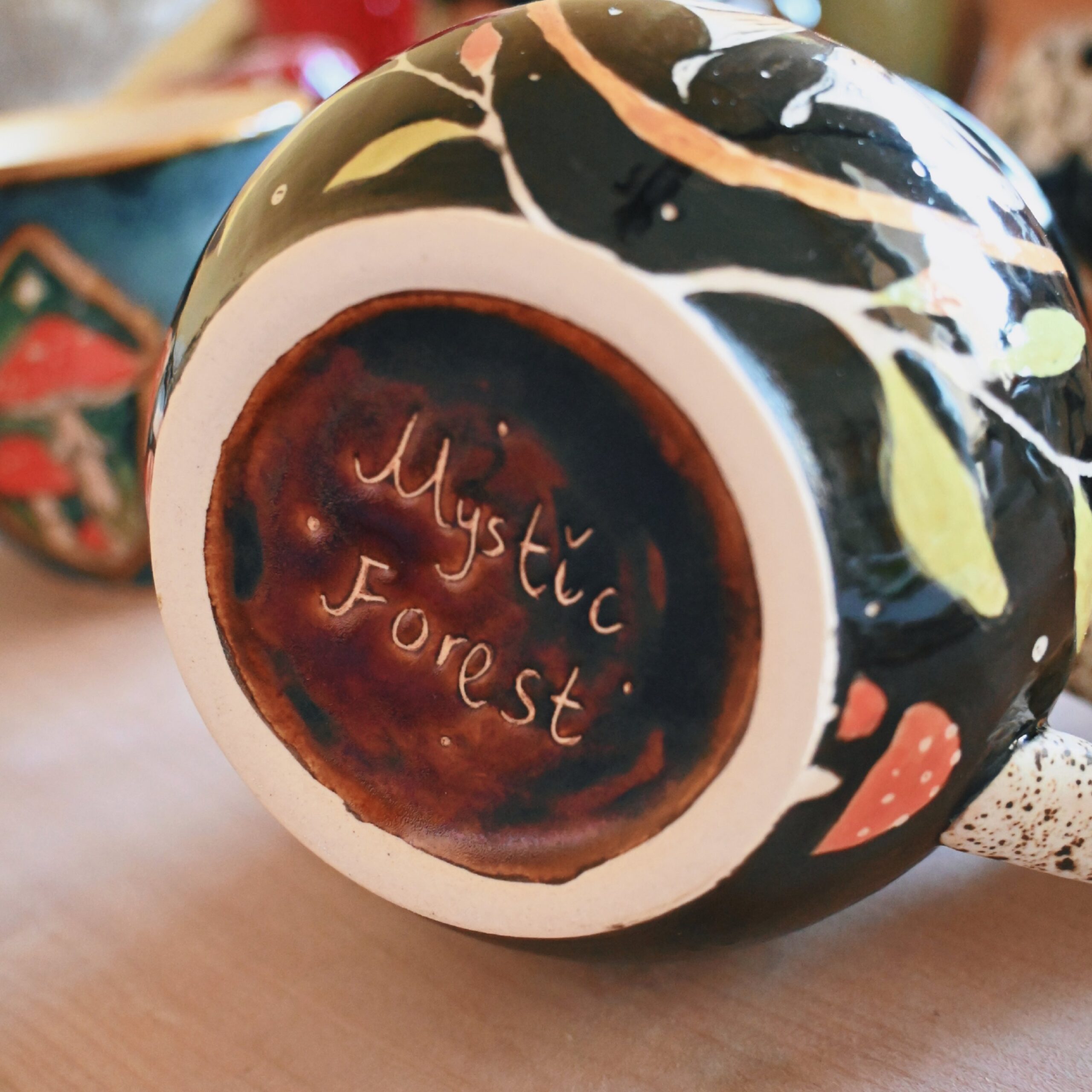 Ćma ciemno-brązowy kubek 500 ml - obrazek 3